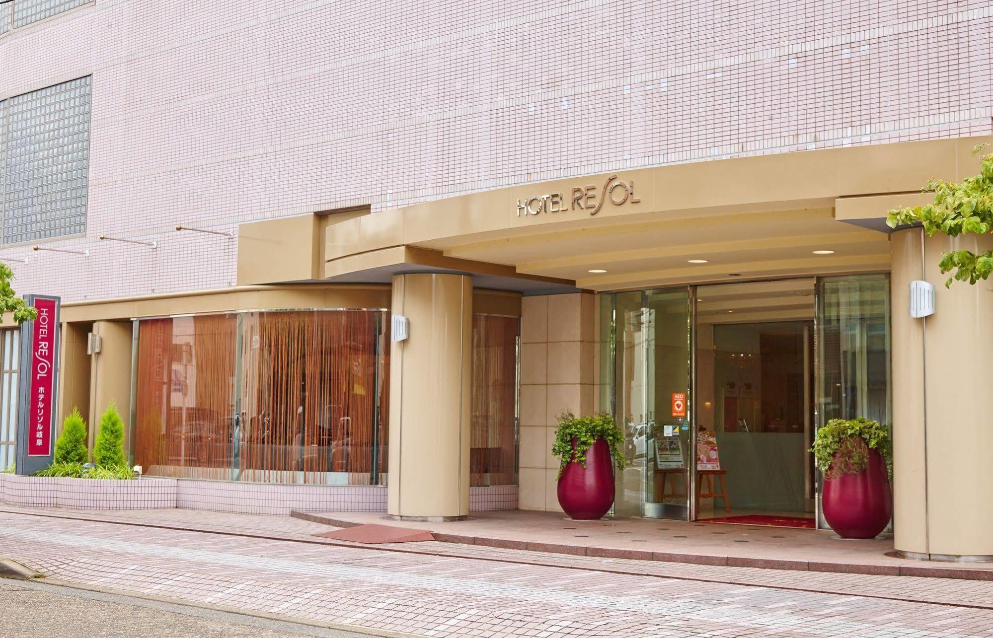 岐阜三位酒店 外观 照片